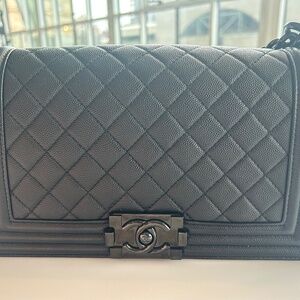 Chanel So Black Boyfriend Bag